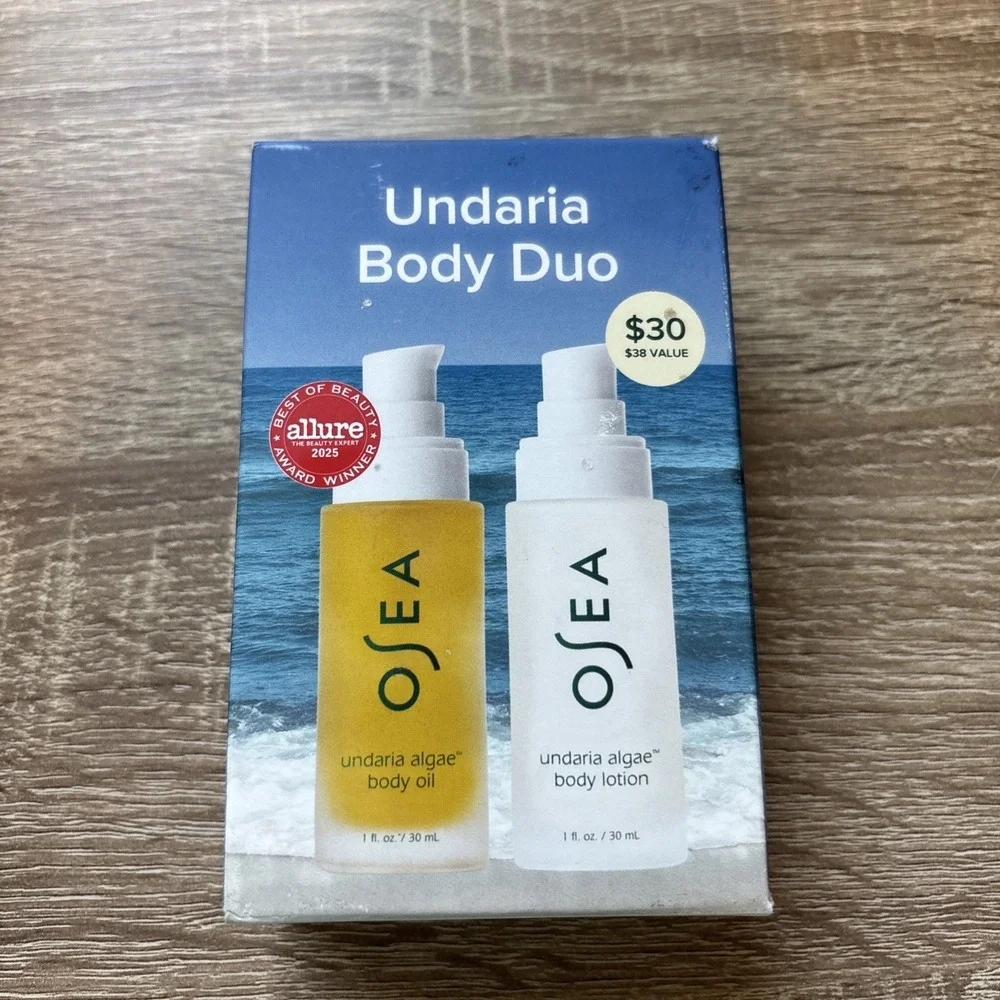 Osea UNDARIA BODY DUO Algae Body Oil & Body Lotion 1 oz Each